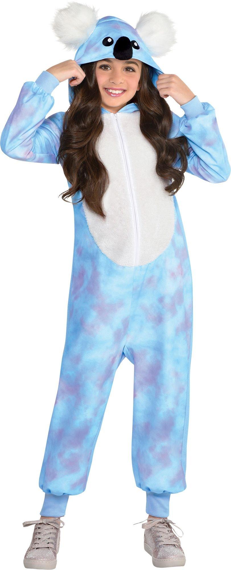 Kids' Zipster Blue Koala One-Piece Costume
