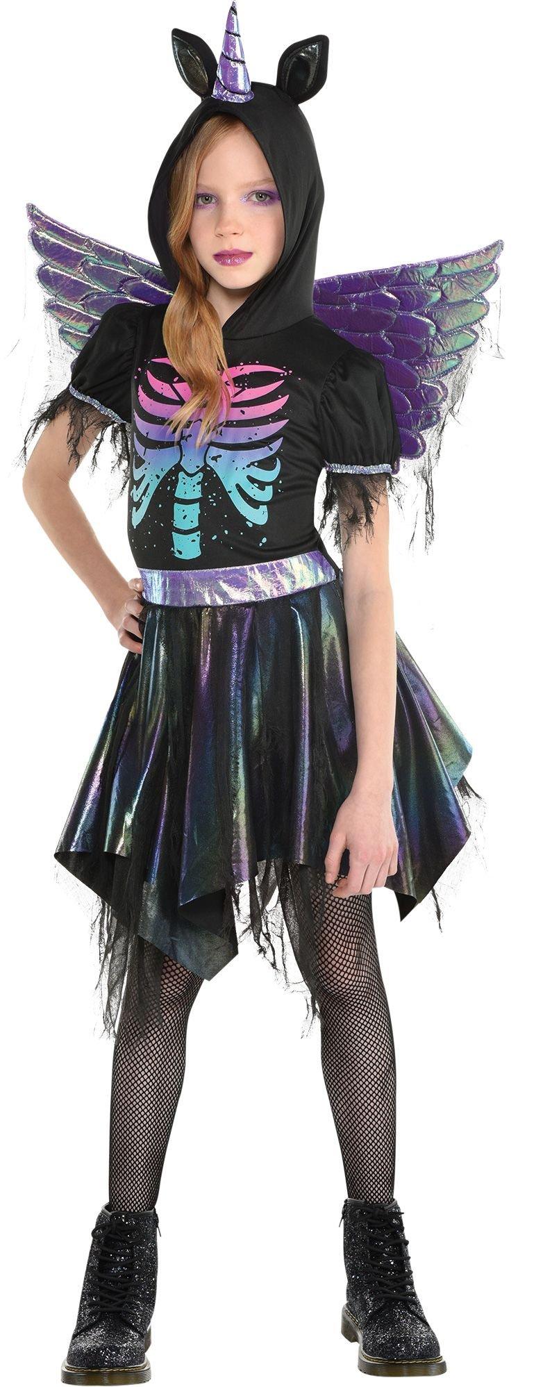Kids' Zombie Rainbow Unicorn Costume