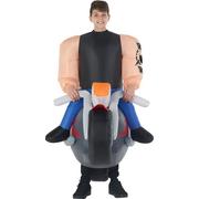Child Inflatable Biker Ride-On Costume