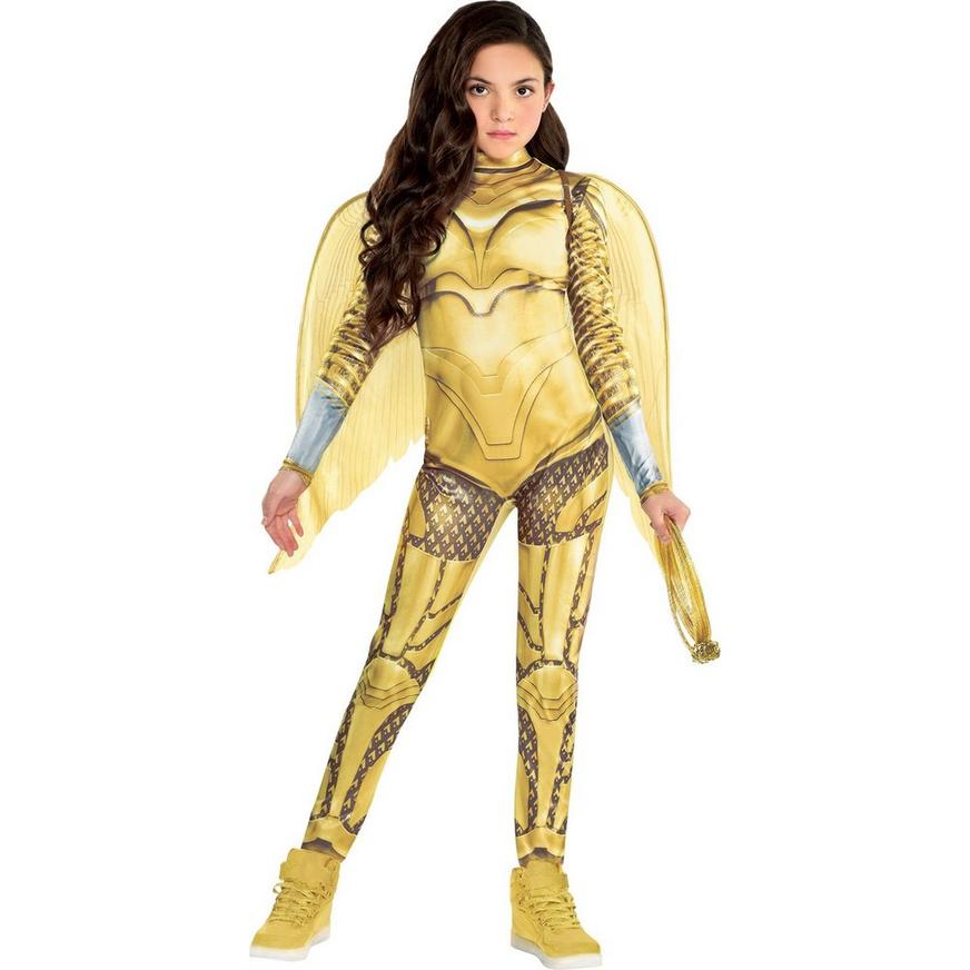 Child Gold Armor Wonder Woman Costume - WW 1984