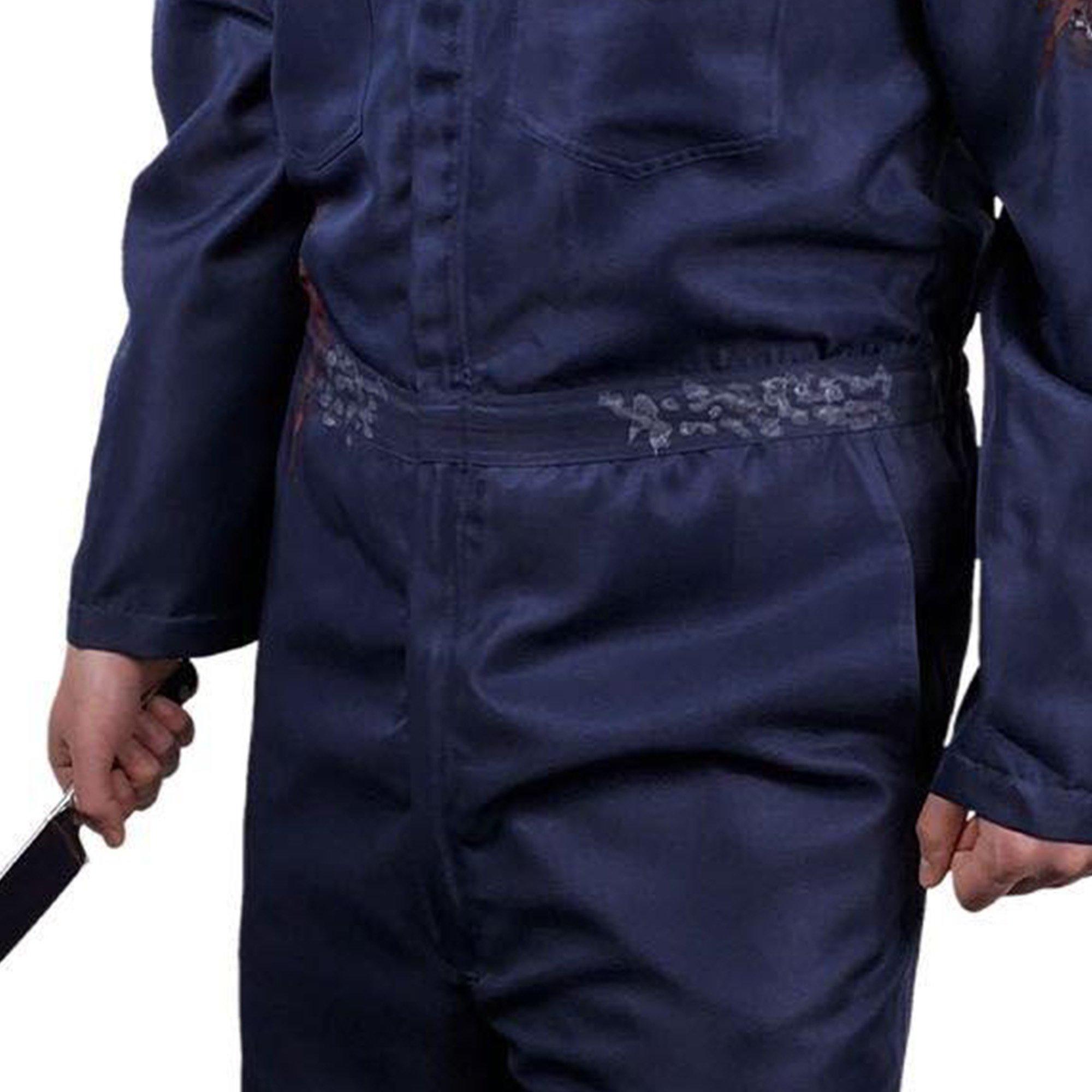 Adult Blue Burned Michael Myers Coveralls Costume - Halloween Kills