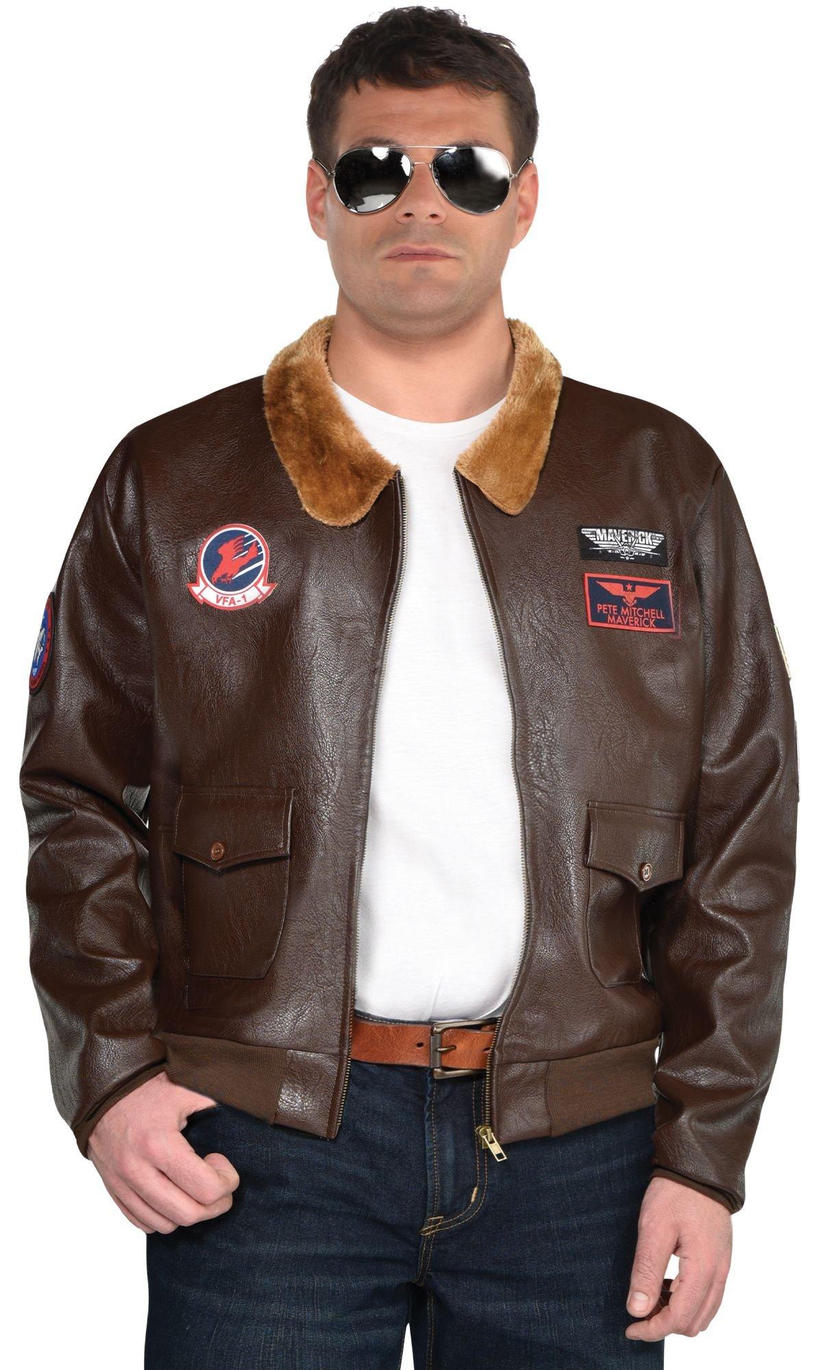 Adult Maverick Bomber Jacket Plus Size - Top Gun 2