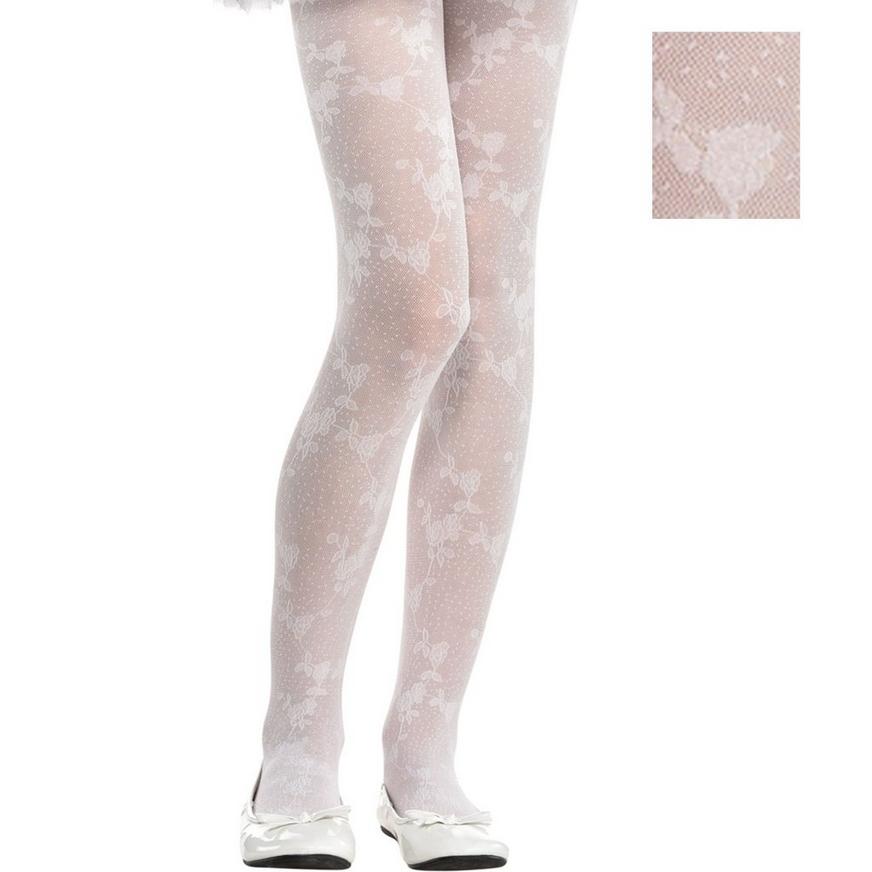 White Tights Kids Party City