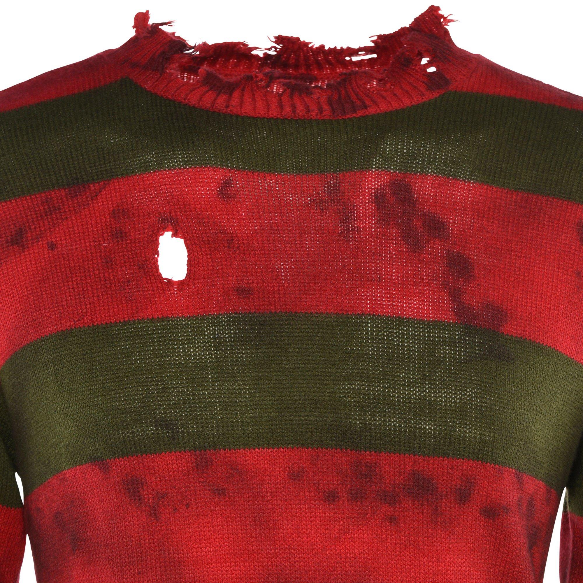 Adult Freddy Krueger Sweater Deluxe