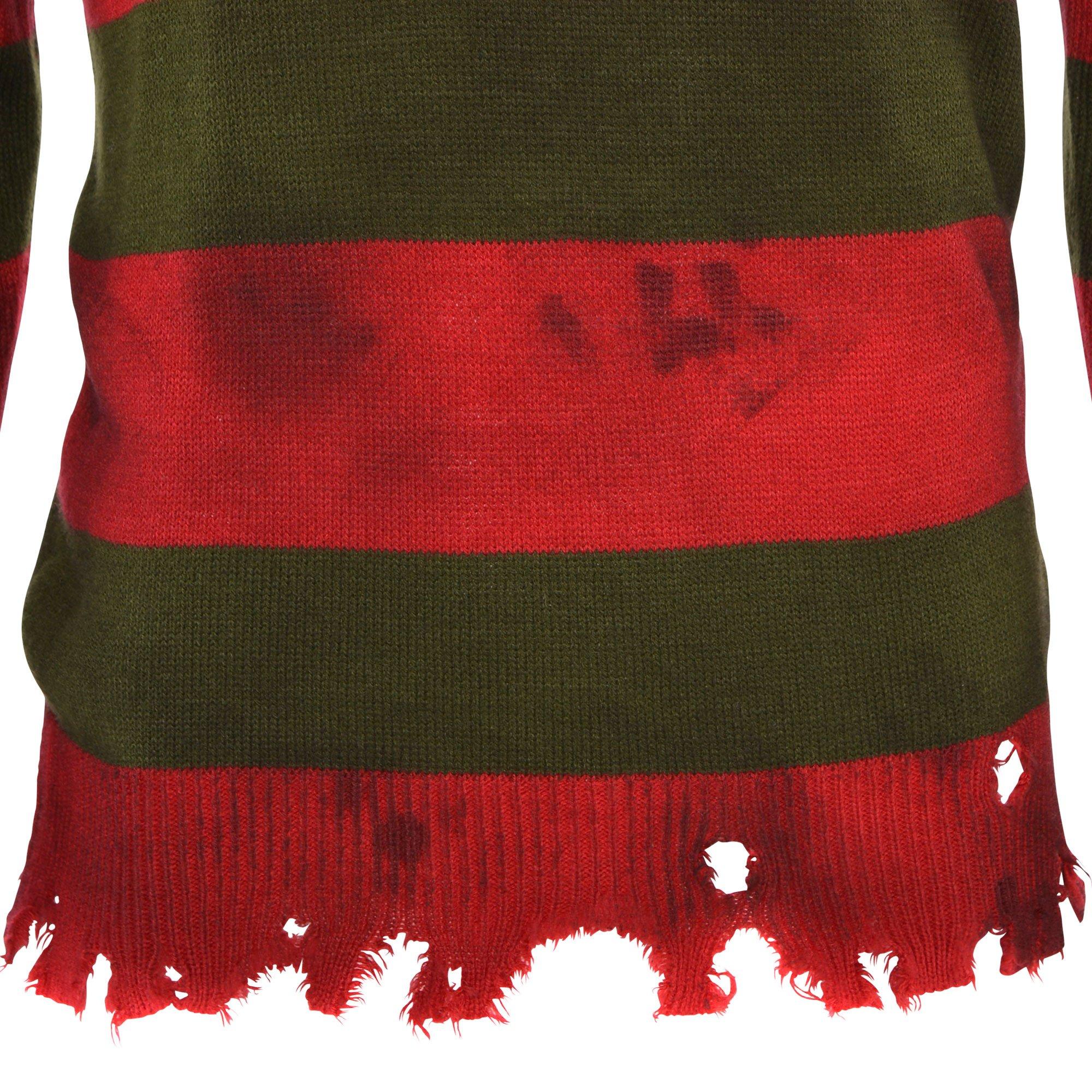 Adult Freddy Krueger Sweater Deluxe - A Nightmare on Elm Street