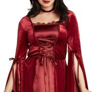 Adult Wine Renaissance Witch Dress
