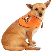 Orange Trick-or-Treat Dog Bandana