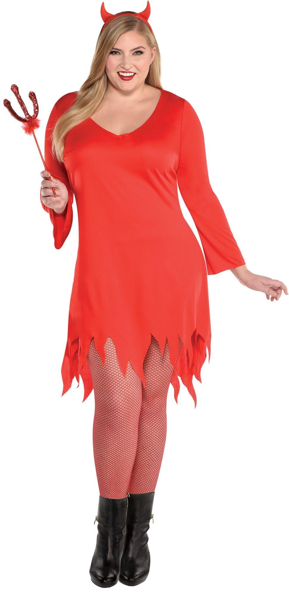 Burnin' Up Devil Costume Plus Size | Party