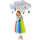 Child Rainbow Rain Cloud Costume Premium