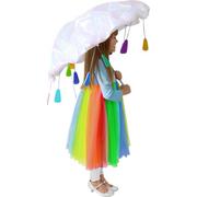 Child Rainbow Rain Cloud Costume Premium