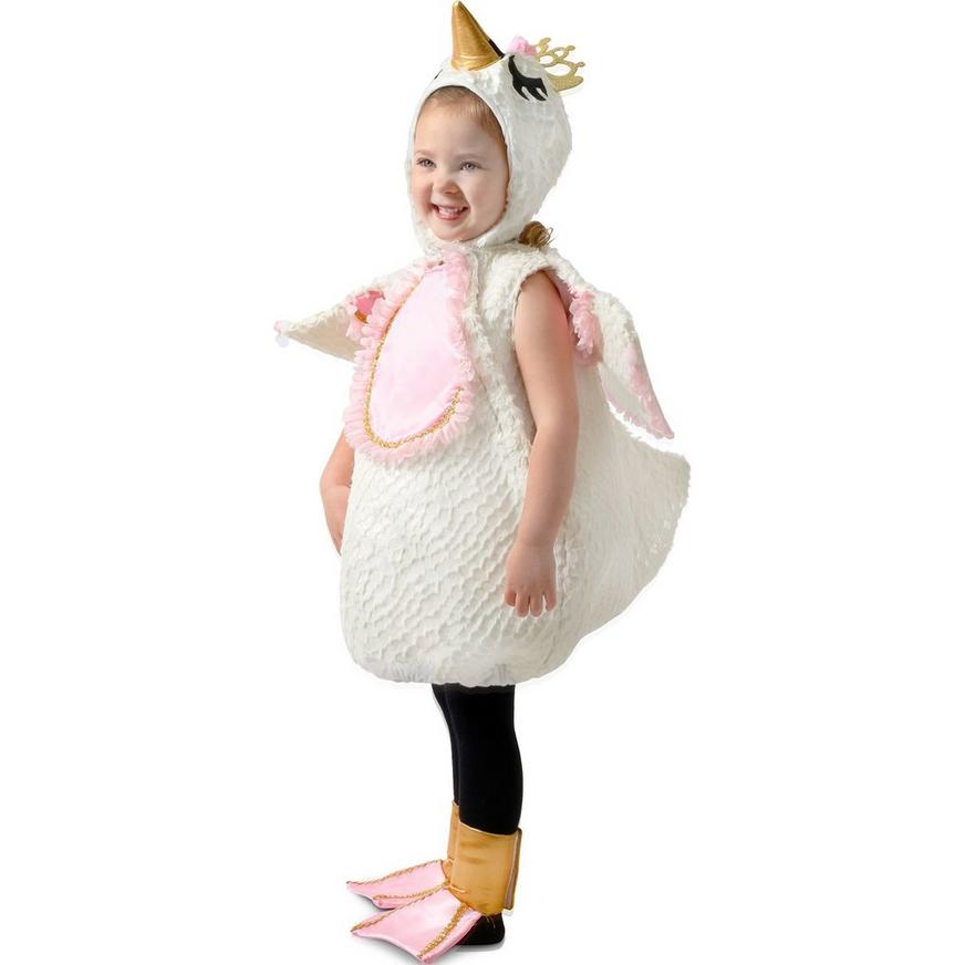 Child Swan Princess Costume Premium