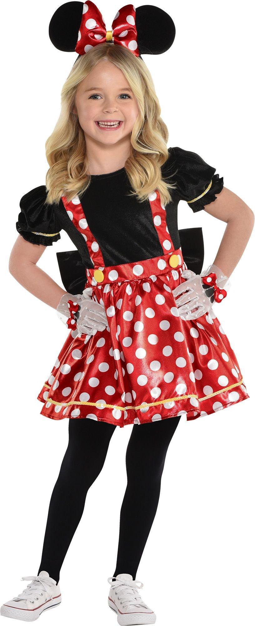 Kids' Red Polka Dot Minnie Mouse Costume - Disney