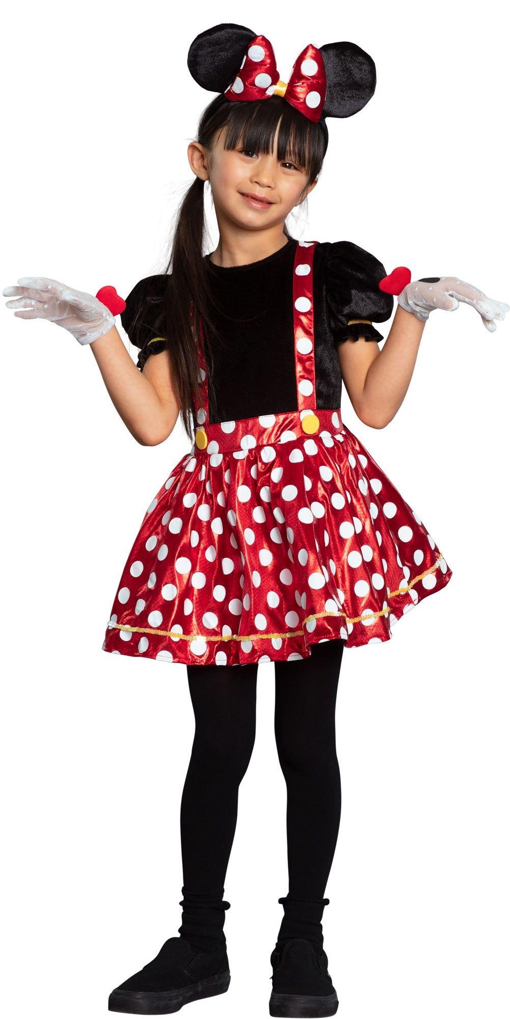 Kids' Red Polka Dot Minnie Mouse Costume - Disney