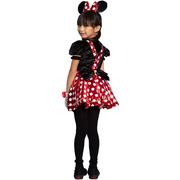 Child Red Polka Dot Minnie Mouse Costume - Disney