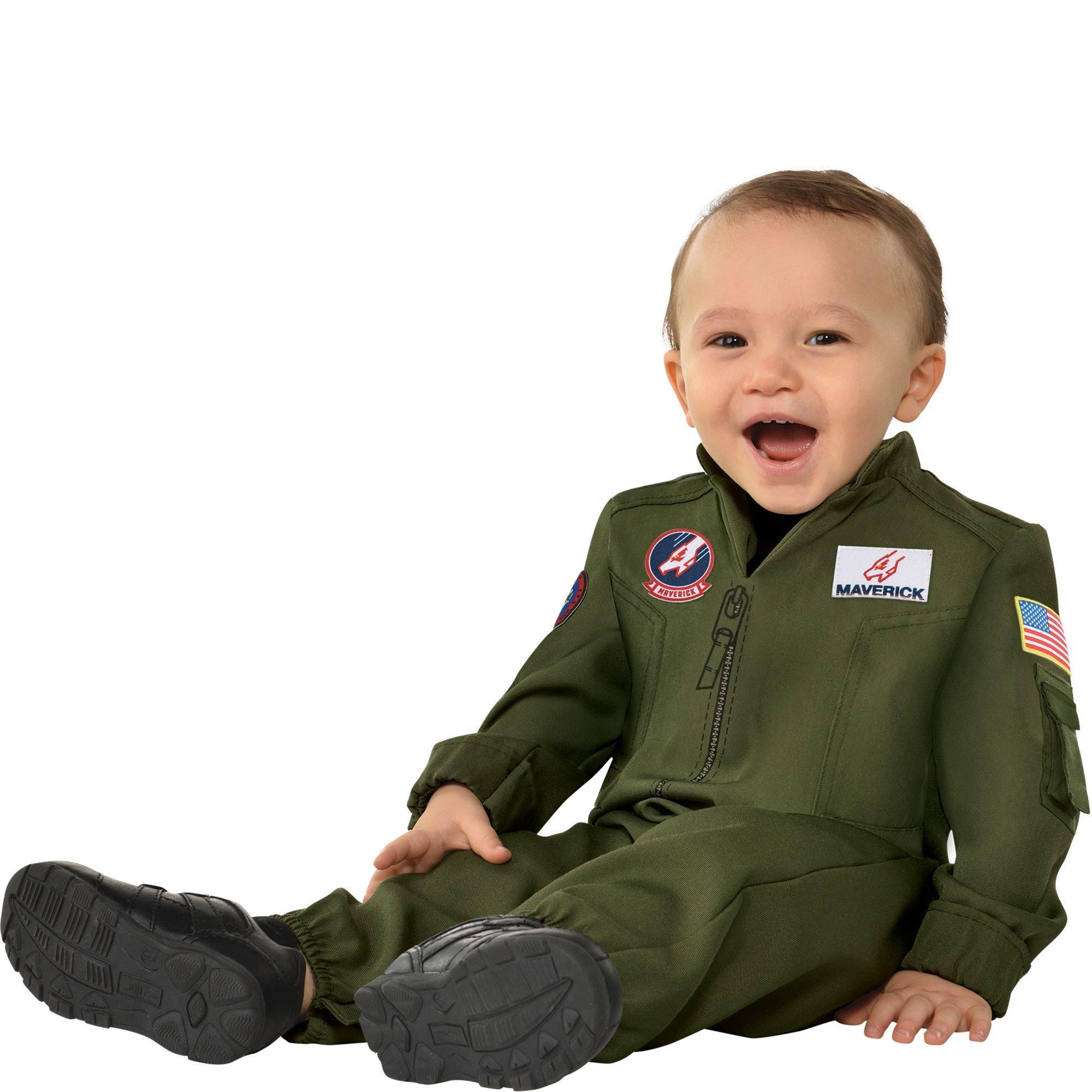 Party City Top Gun: Maverick Flight Costume for Women, Halloween, Olive  Green, Plus Size (18-20), Catsuit with Zipper