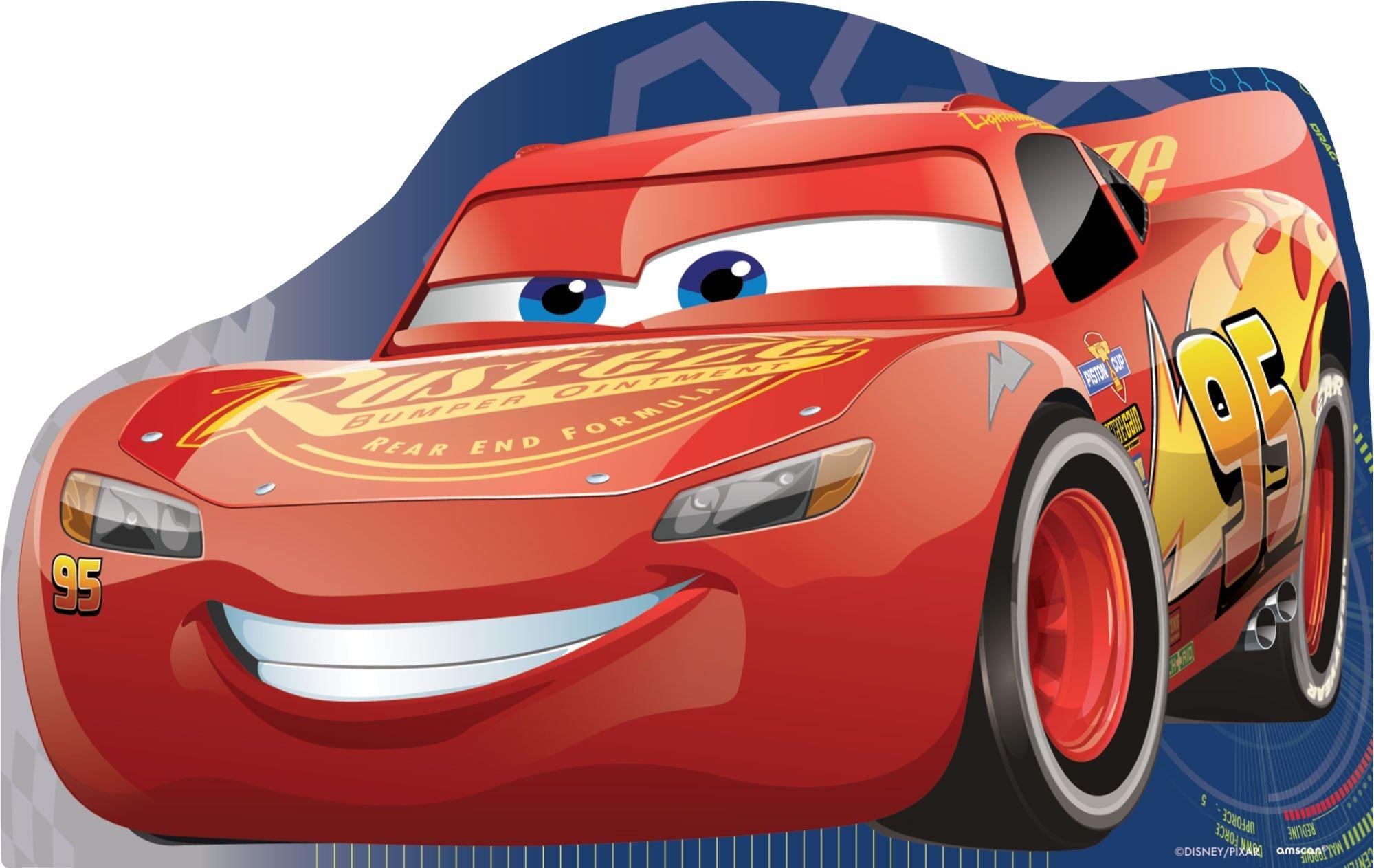 Oferta Web Exclusiva Lightning Mcqueen Cars Official Disney Cardboard Fun Cutout For Your Party