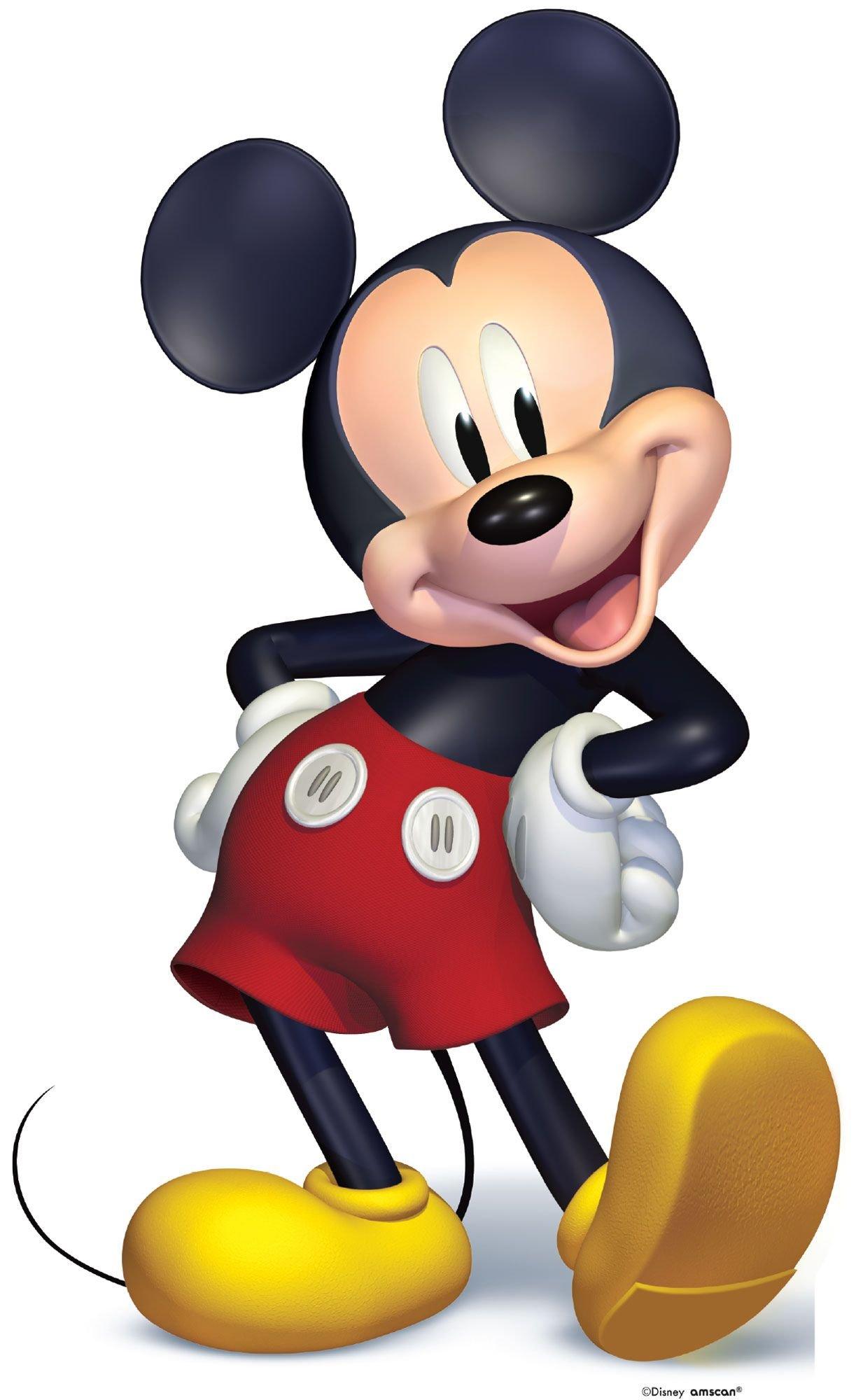 Mickey on the Go Cardboard Cutout, 3ft | Party City