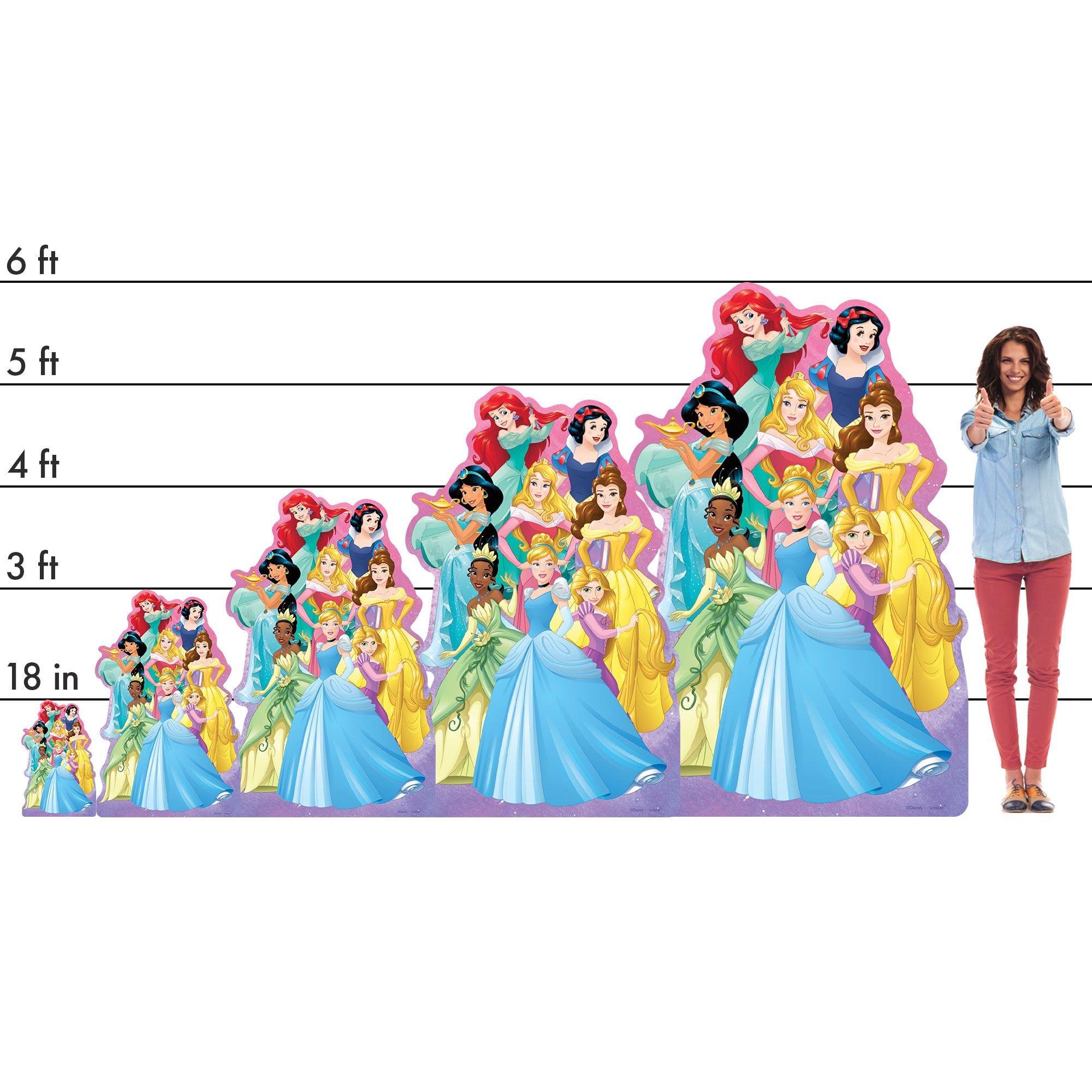 Once Upon a Time Disney Princess Cardboard Cutout, 4ft Party City