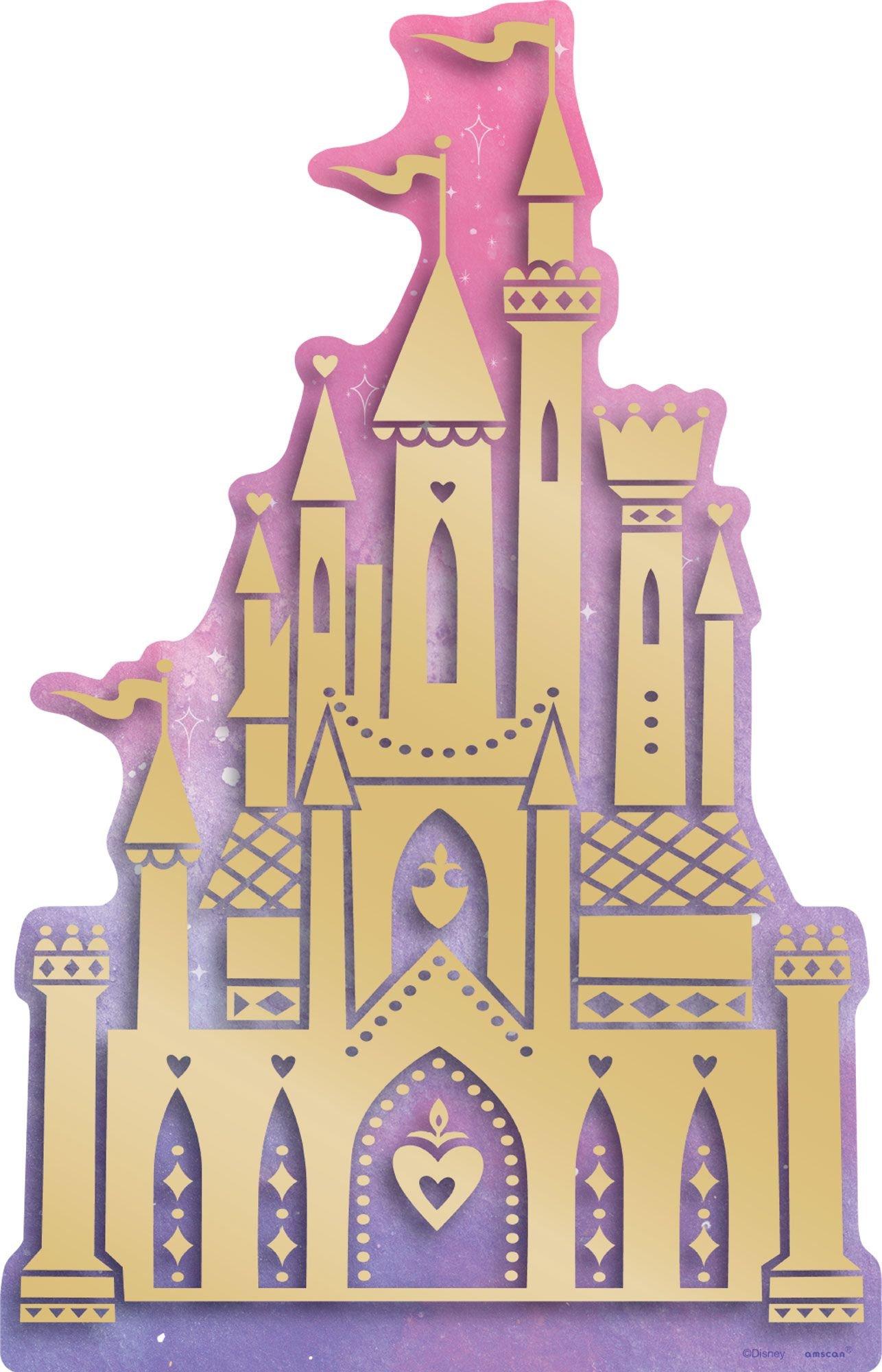 Sleeping Beauty's Castle Centerpiece Cardboard Cutout, 18in