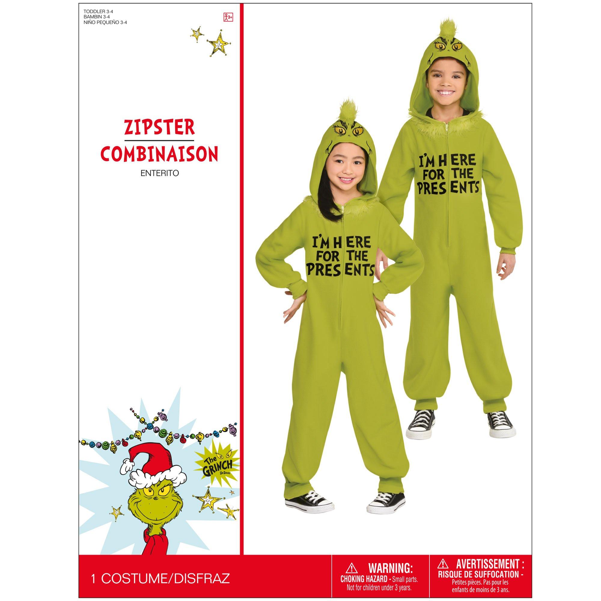 Children's discount grinch onesie