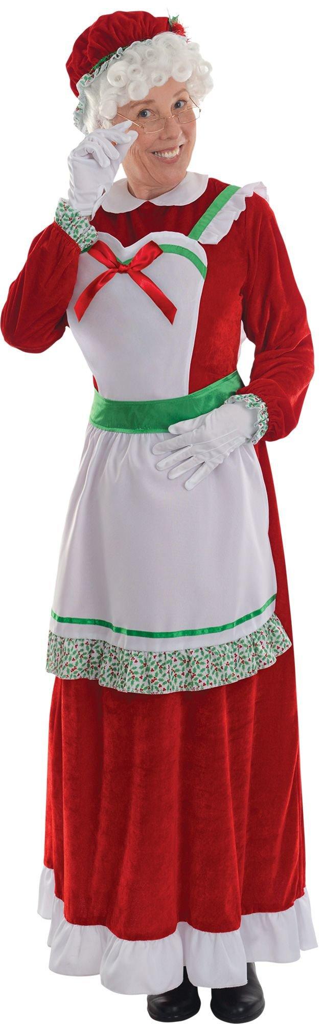 Mrs. Santa Claus Costume for Adults Party City