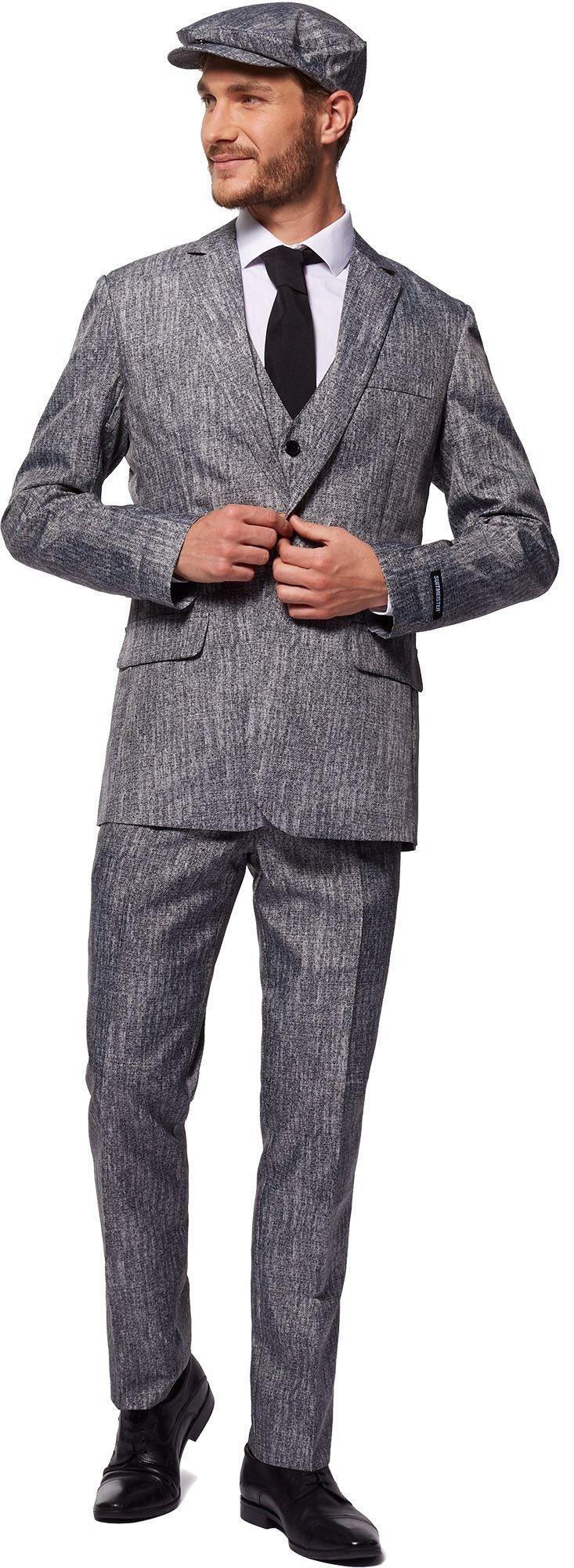 Gray 20s Gangster Costume for Adults | Party City