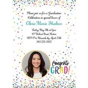 Custom Yay Grad Photo Invitations