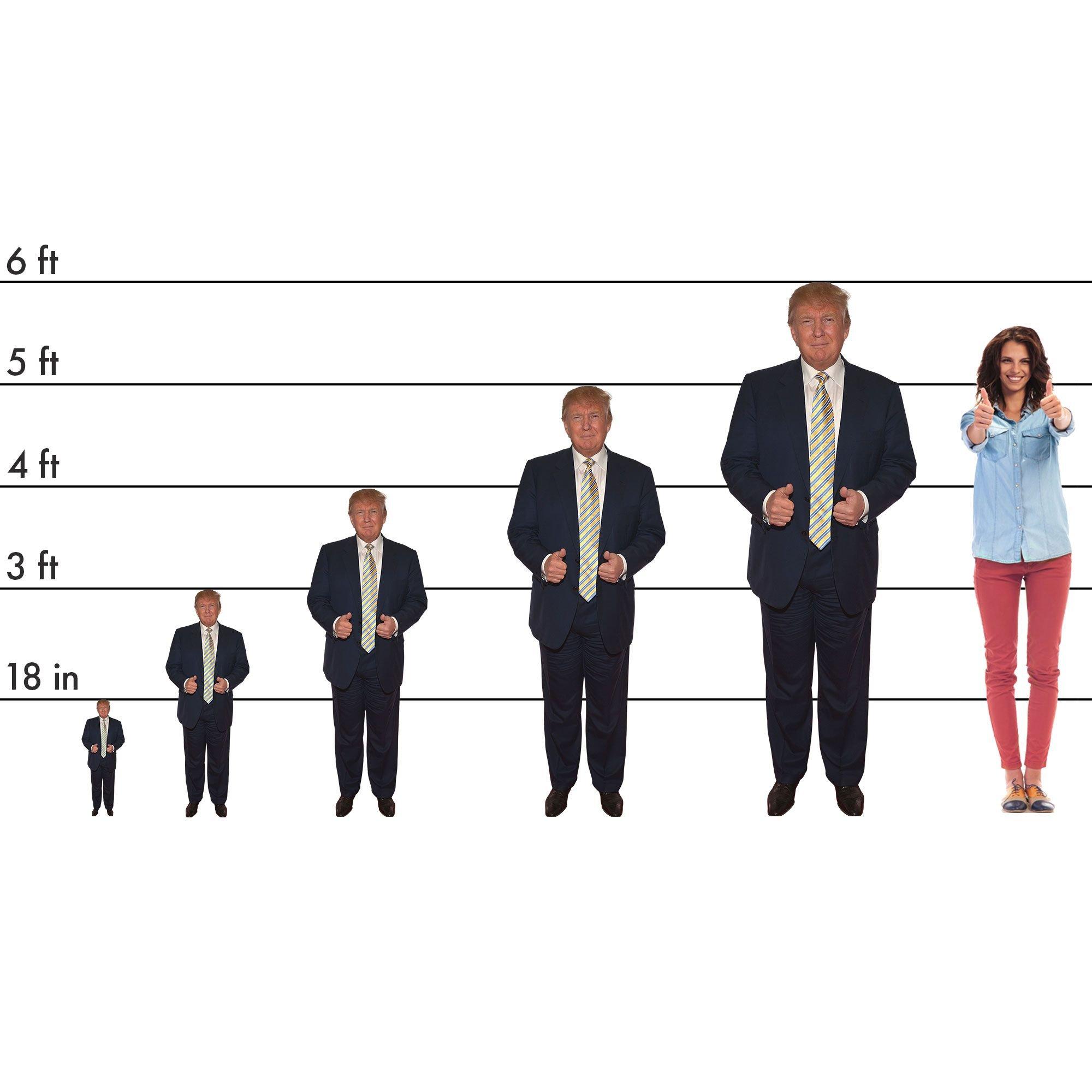 Donald Trump Life-Size Cardboard Cutout, 6ft