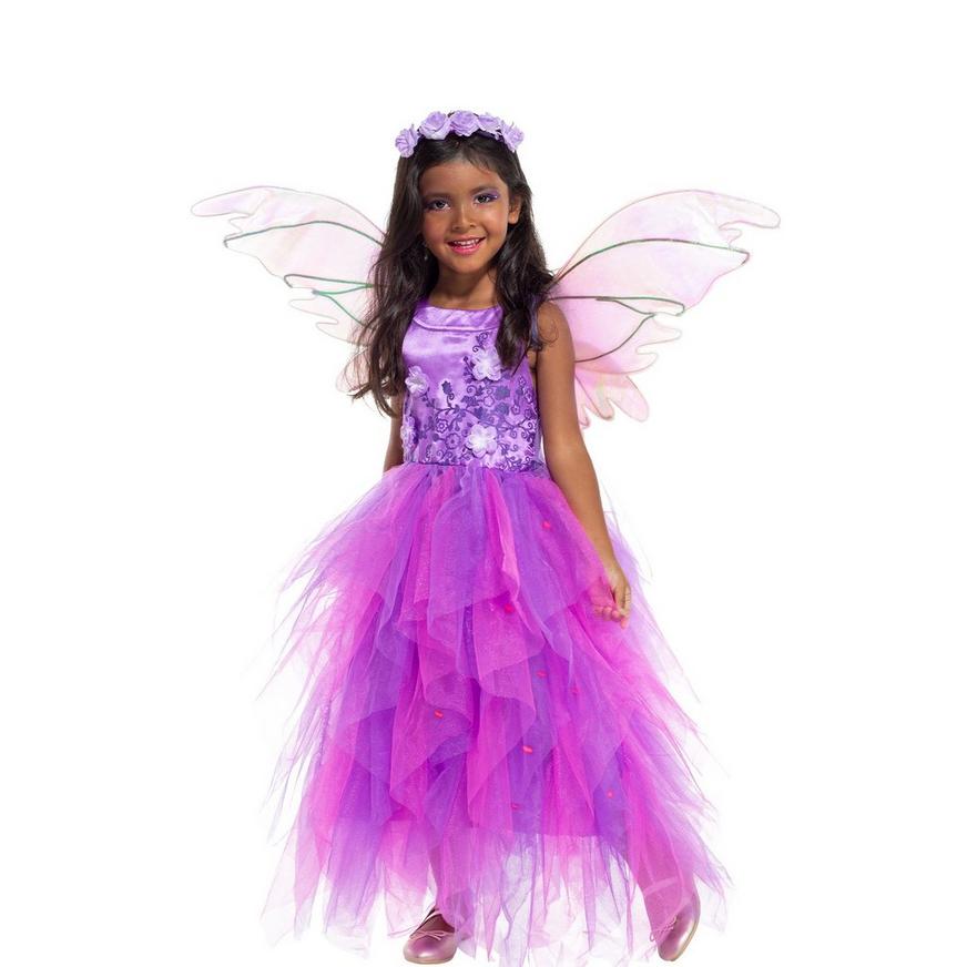 Ladies Adult Women Pinky Fancy Dress Outfits Angel Fairy Costume
