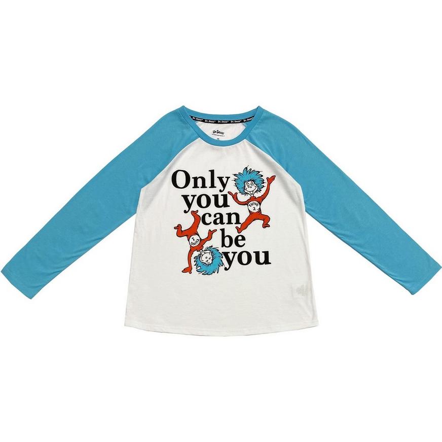 Only You Can Be You Raglan Tee for Adults - Dr. Seuss