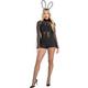 Adult Black Bunny Costume Accessory Kit