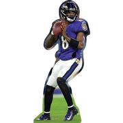 NFL Baltimore Ravens Lamar Jackson Cardboard Cutout, 3ft