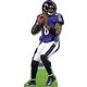 NFL Baltimore Ravens Lamar Jackson Cardboard Cutout, 4ft