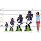 NFL Baltimore Ravens Lamar Jackson Life-Size Cardboard Cutout, 5ft