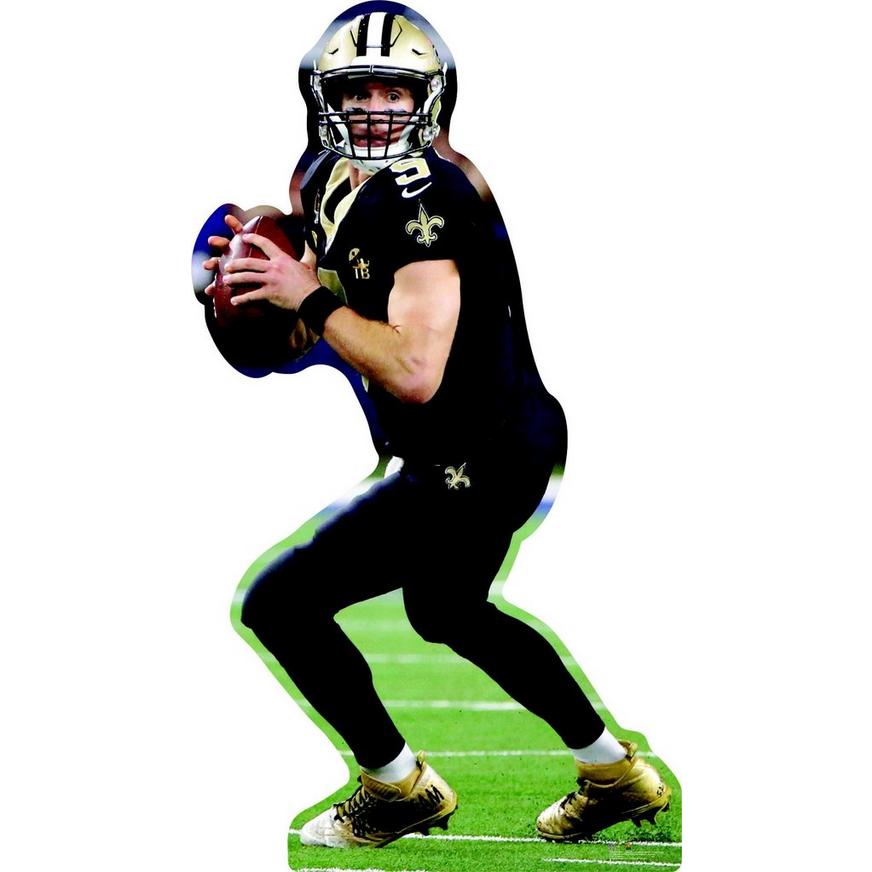 NFL New Orleans Saints Drew Brees Cardboard Cutout, 3ft