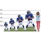NFL New York Giants Daniel Jones Cardboard Cutout, 4ft
