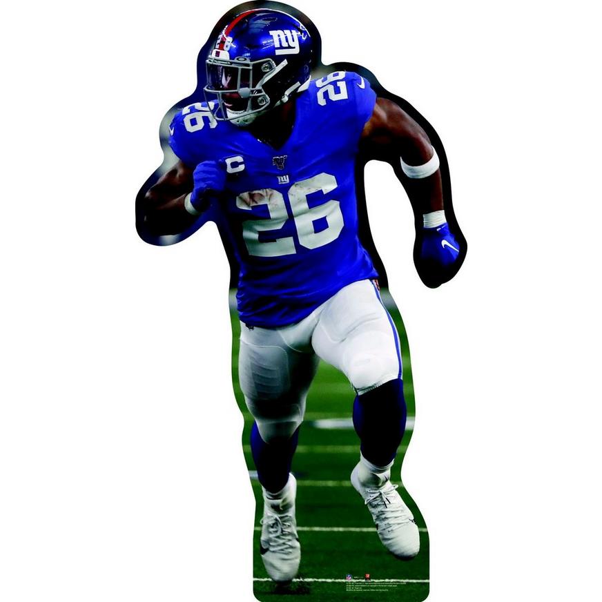 NFL New York Giants Saquon Barkley Cardboard Cutout, 3ft