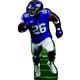 NFL New York Giants Saquon Barkley Life-Size Cardboard Cutout, 5ft