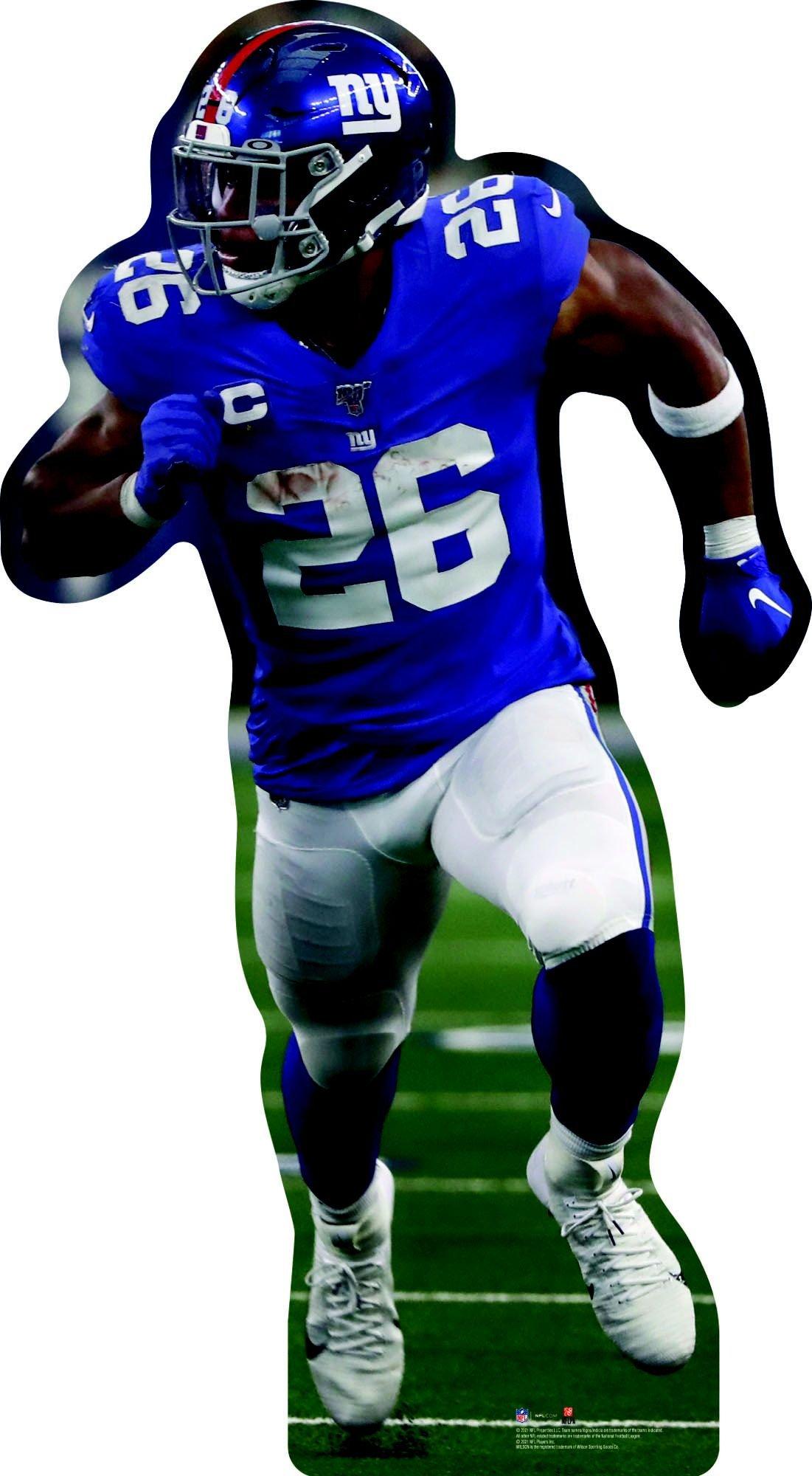 Saquon Barkley Shares Pic in Giants Retro-Inspired Uniform [LOOK]