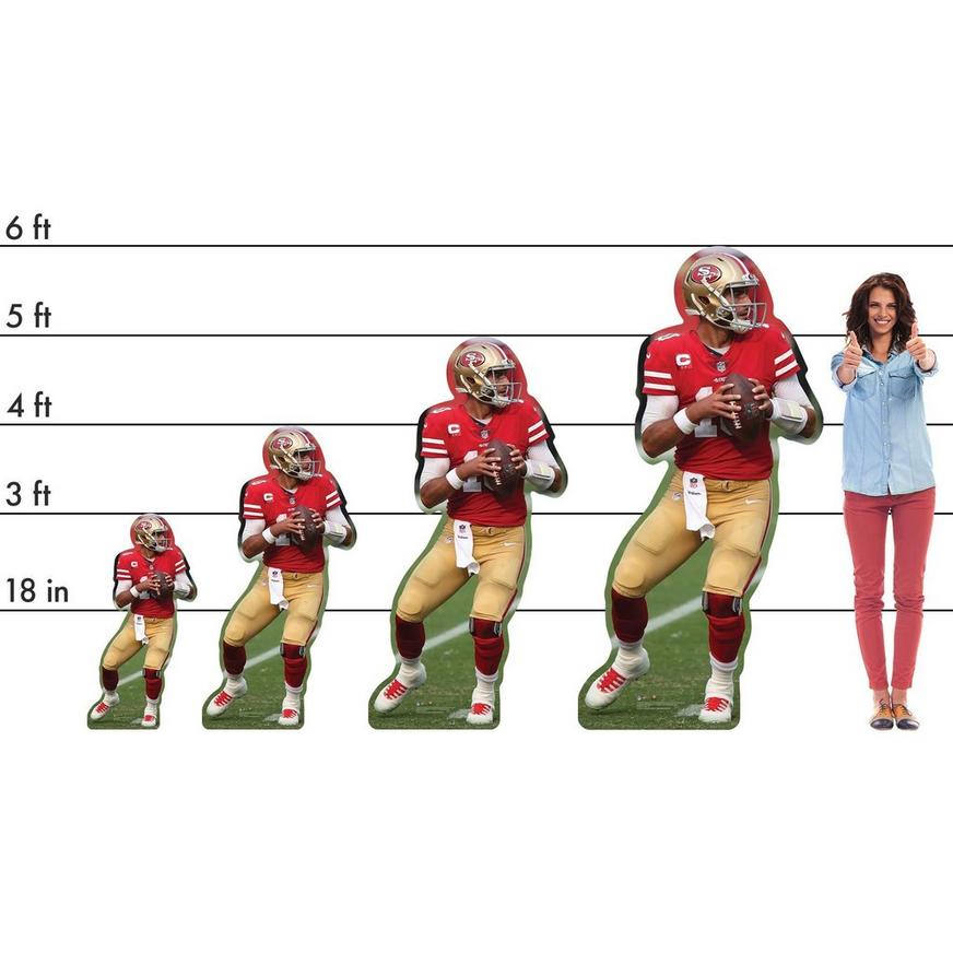 NFL San Francisco 49ers Jimmy Garoppolo Cardboard Cutout, 3ft