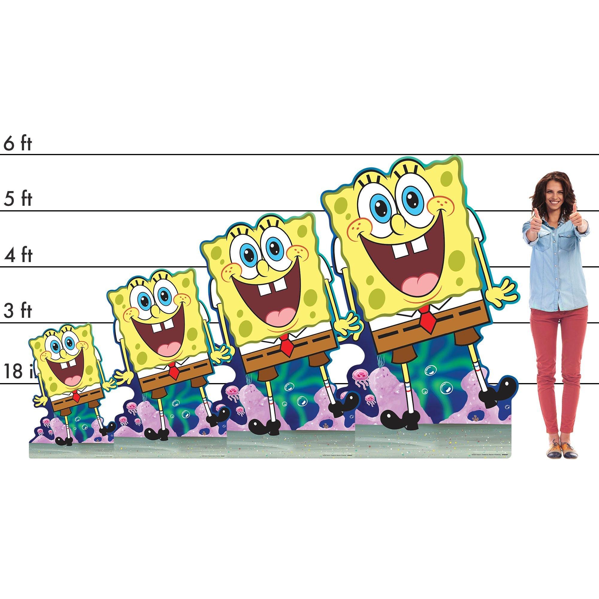 SpongeBob SquarePants Centerpiece Cardboard Cutout, 18in