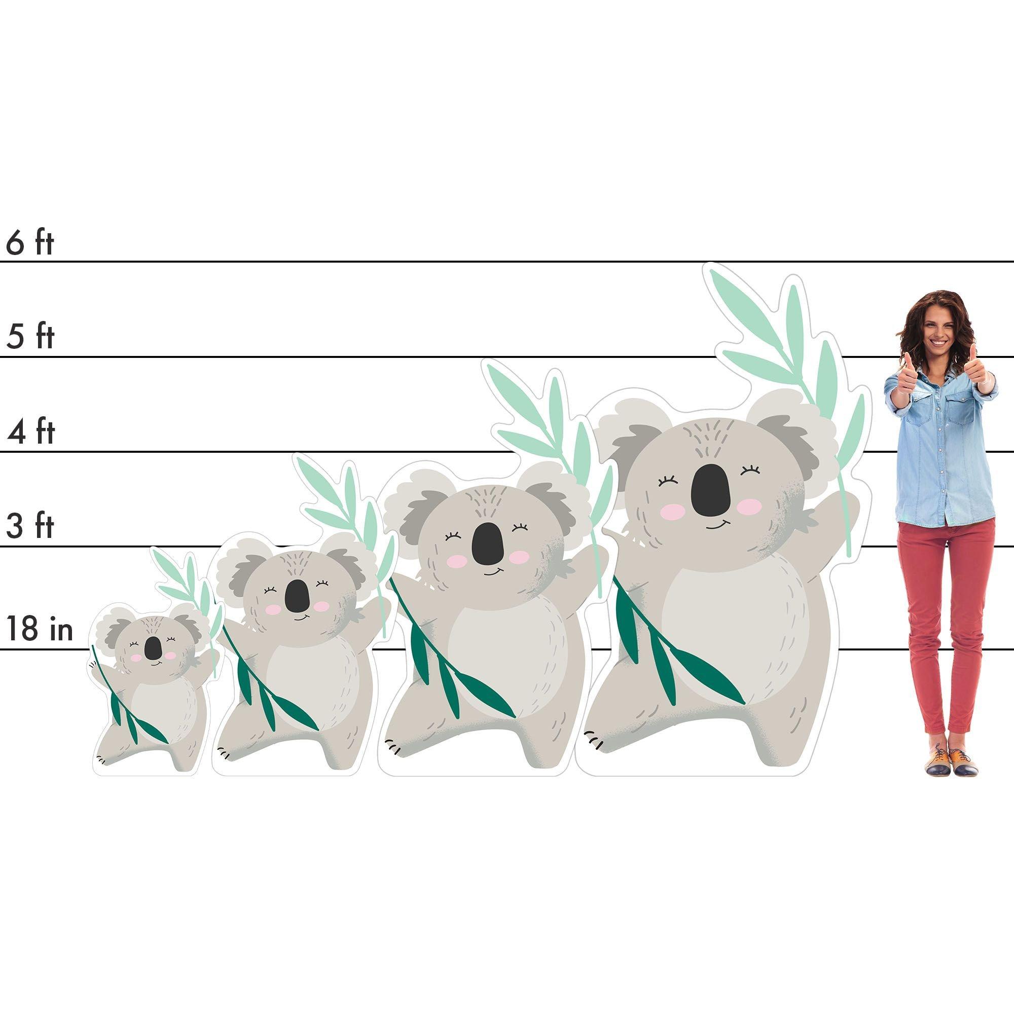 Koala Cardboard Cutout, 3ft Party City