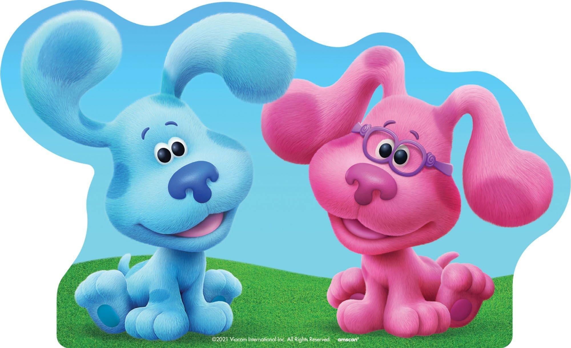 Blue & Magenta Life-Size Cardboard Cutout - Blue's Clues & You!