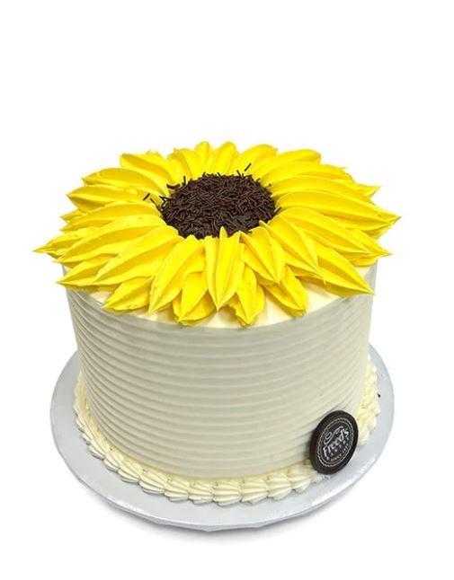 Sunflower Surprise Cake Freed's Bakery Party City