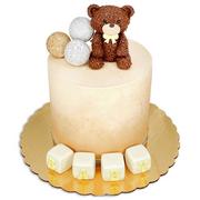 Gender Neutral Baby Shower Cake, 6in Round - Caked Las Vegas