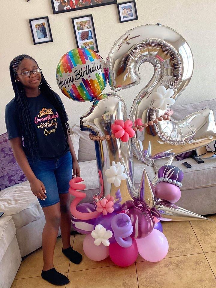 Vegas Valley Balloons & Events -  Birthday Number Balloon Bouquet