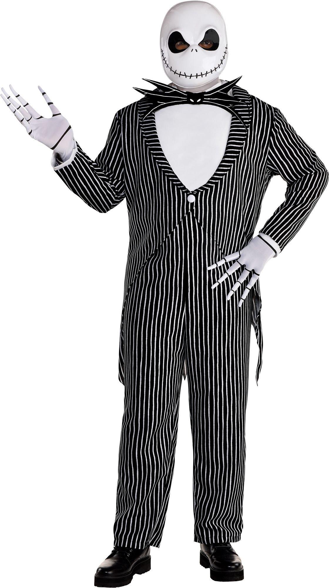 Adult Jack Skellington Plus Size Deluxe Costume