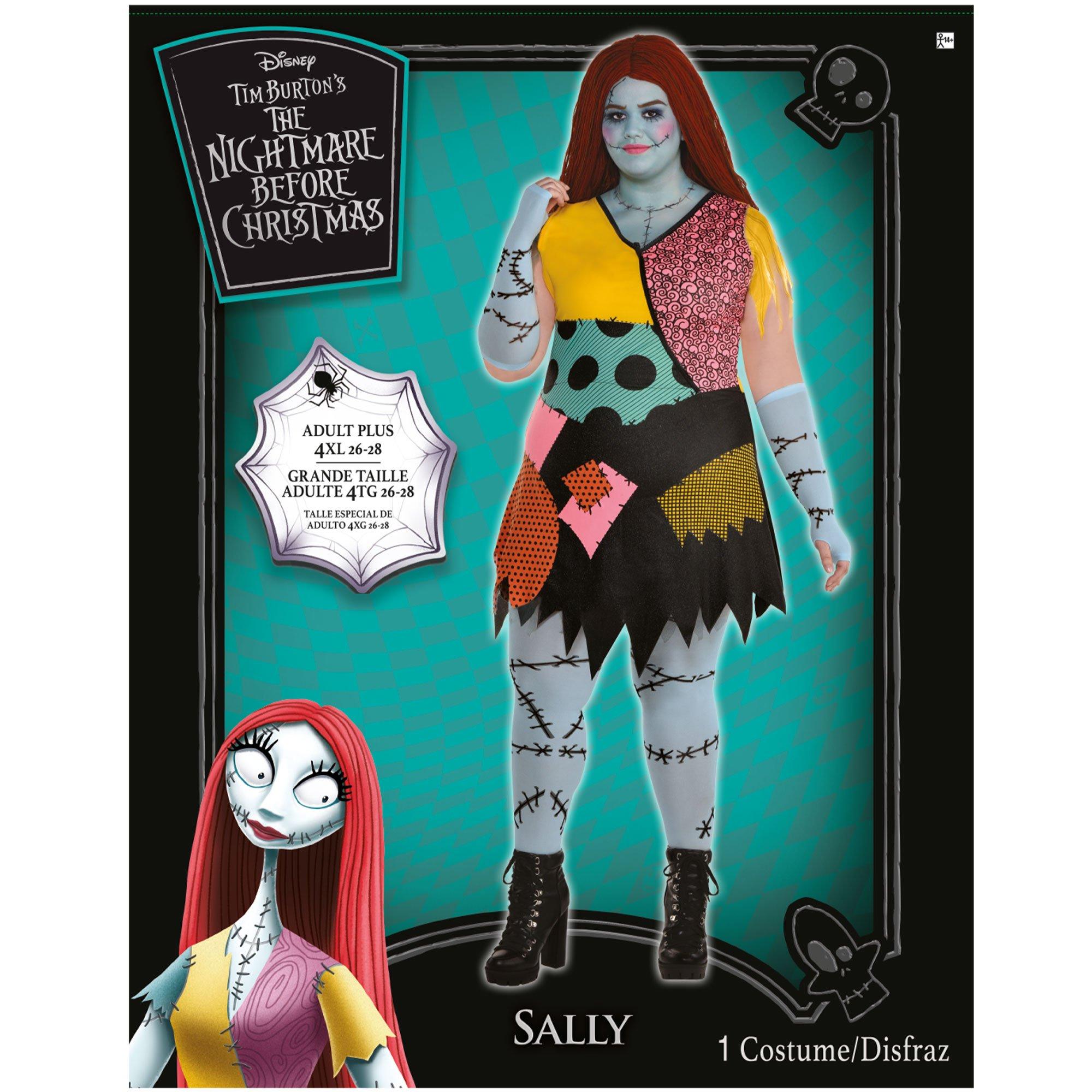 Adult Sally Plus Size Deluxe Costume