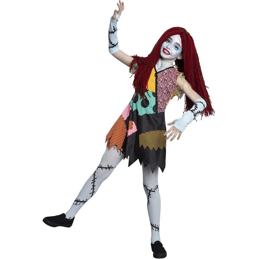 Nightmare Before Christmas Sally Deluxe Child Girls Halloween Costume 21602