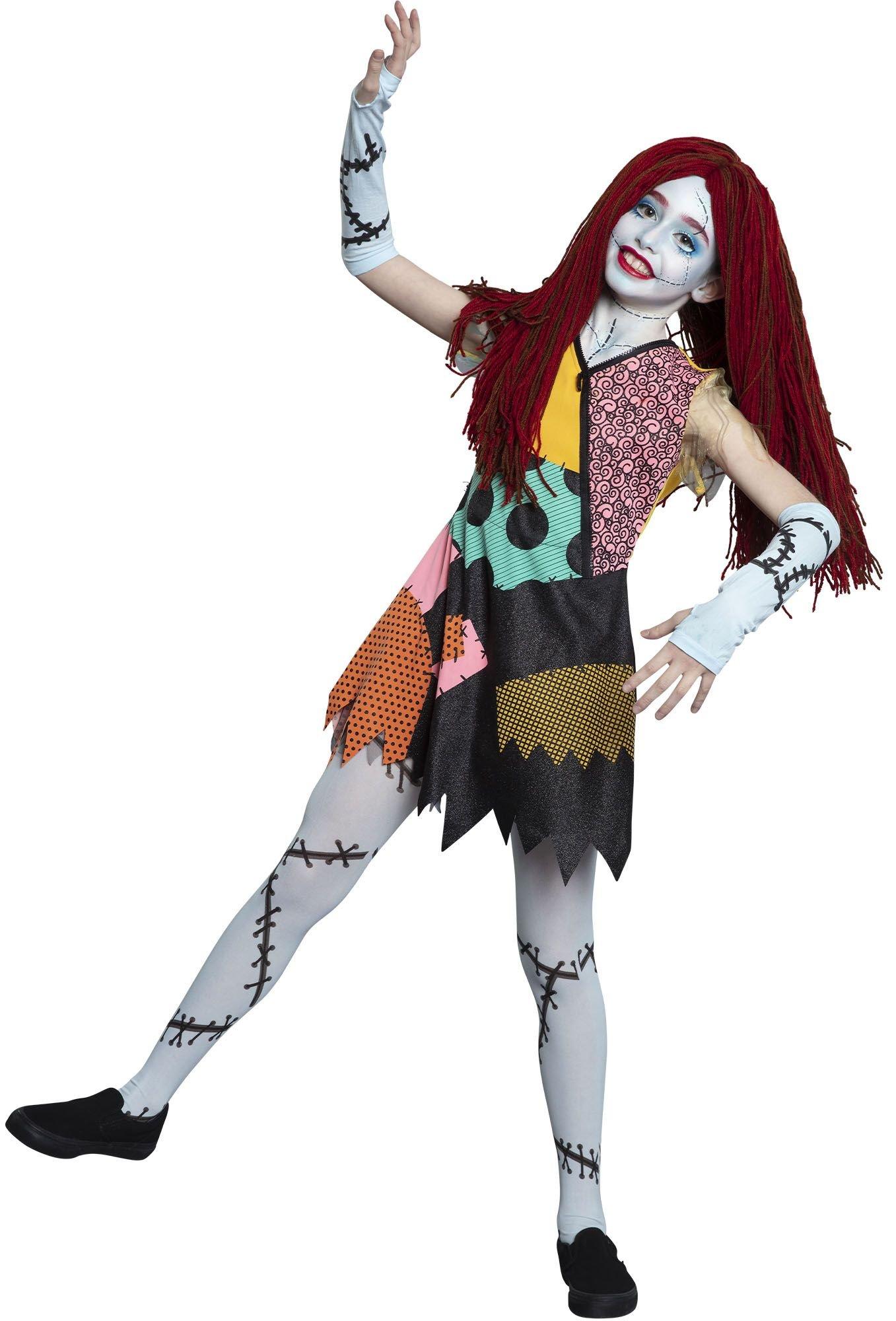  Party City Sally Halloween Leggings for Women, Disney,  Nightmare Before Christmas, Standard Size Multicolored : Clothing, Shoes &  Jewelry